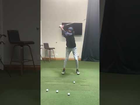 Video of Kamren Shah 7 iron swing (November 2022)