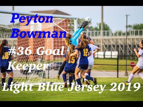 Video of Peyton Bowman GK 2019 Highlights