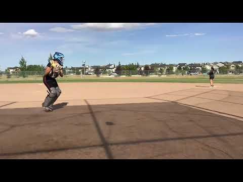 Video of Catching practice