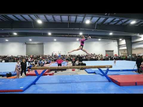 Video of Level 10 Beam - 2024 Ontario Championships