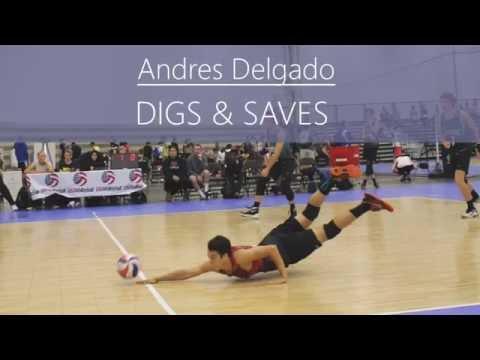 Video of Andres Delgado Libero Class 2018 - Sophomore Highlights