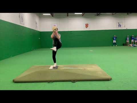 Video of pitching 