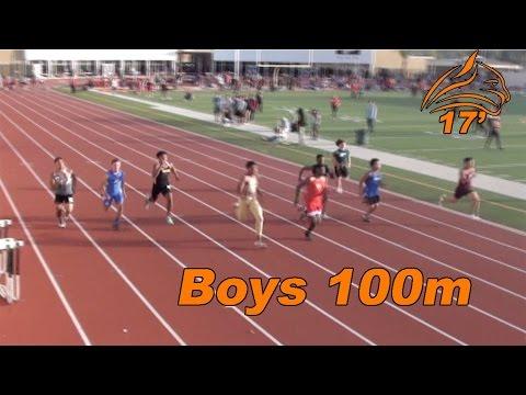 Video of 2017 Escondido Invite Boys 100m