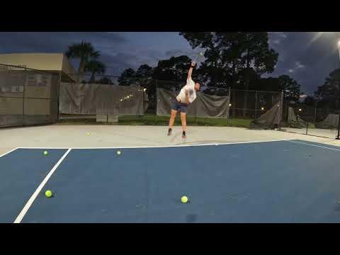 Video of College Tennis Recruitment Video 