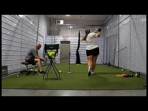 Video of Few clips from hitting after my pitching lessons