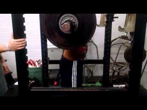 Video of squat record