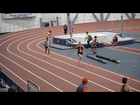 Video of 4x2 relay pr of 1:47.60 (second leg), 60 meter time was a 8.01 also a pr