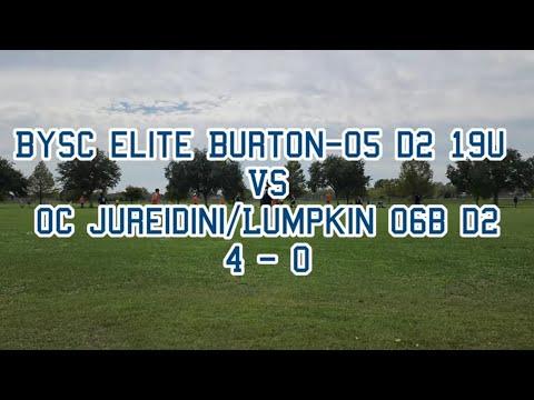 Video of BYSC ELITE RED BURTON-05B D2 U19 vs OC Jureidini/Lumpkin 06B