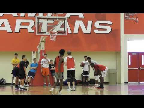 Video of Logan Freeman 2018 University of Tampa Camp