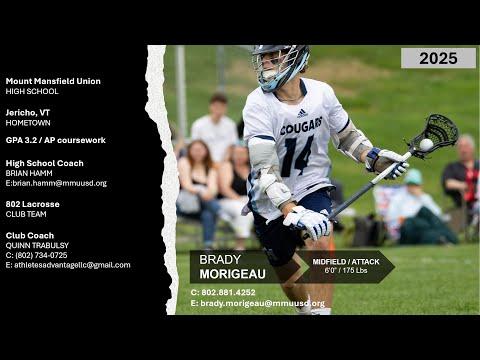 Video of Brady Morigeau 2024 MMU Spring Highlights 