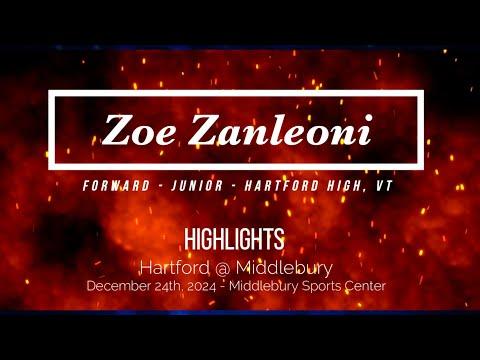 Video of Zoe vs Middlebury