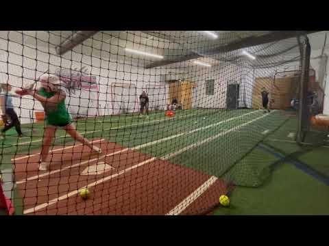 Video of Ryleigh Kasten hitting video 