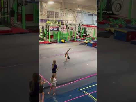 Video of Round off, back handspring, back tuck