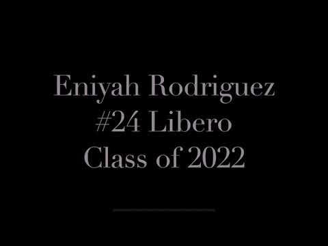 Video of Eniyah Rodriguez #24 Libero