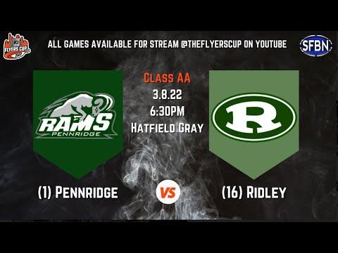 Video of Class AA 1st Round: #1 Pennridge vs. #16 Ridley - 3-8-22