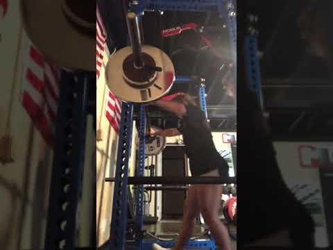 Video of 8/10/20, 195x3 squat