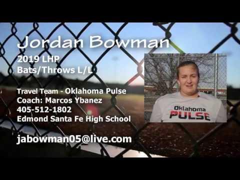 Video of Jordan Bowman 2019 LHP Skills Video