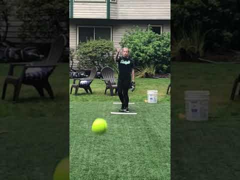 Video of Allie Pitching