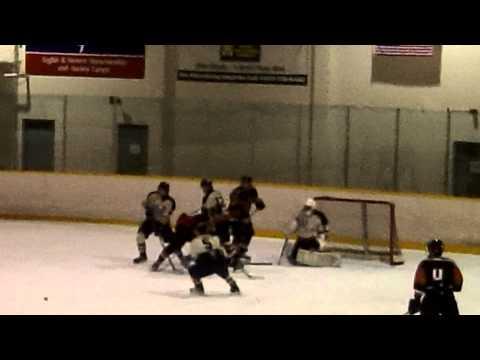 Video of Clearing the front of the net (White #12)