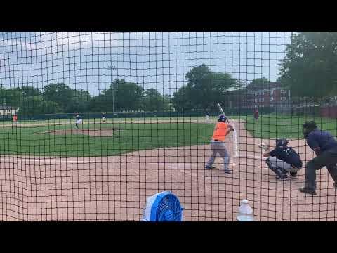 Video of Spring team at bat double 