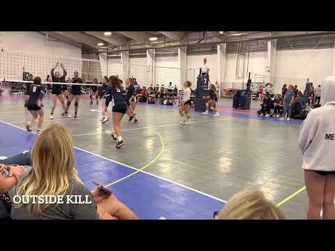 Video of Mariah Rua #8 Outside Hitter 2023