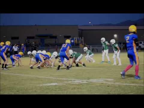 Video of Deegan Miller, 8th grade 13yo Qb #12 Green jerseys 