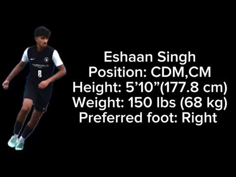 Video of Eshaan Singh 2024 Pathfinder CF Season Highlights