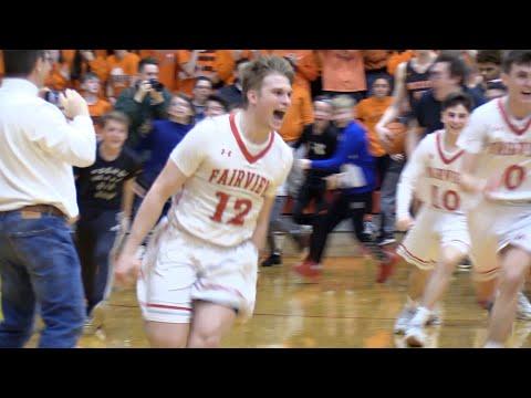 Video of Luke Howes' last-second shot sends Fairview to D-II district semifinals with 48-46 win vs. Buckeye