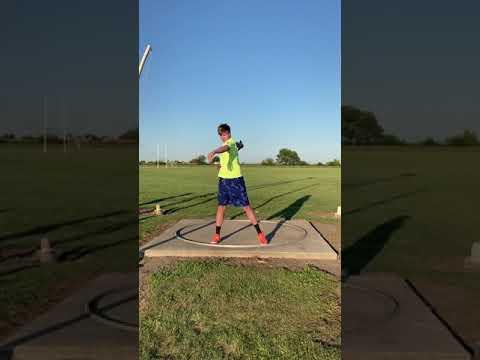 Video of Shane discus 07.28.20