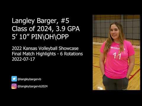 Video of Kansas Volleyball Showcase 2022