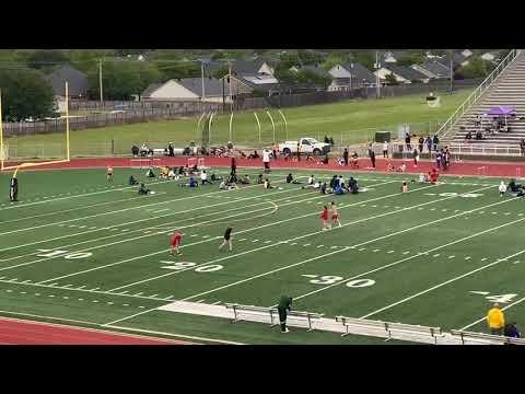 Video of District Champtionship 2021 200 meter dash 