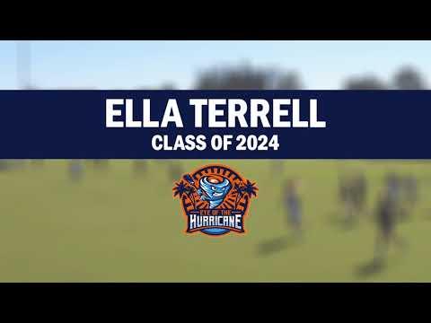 Video of Ella Terrell ★ Class of 2024 ★ 2022 Eye of the Hurricane