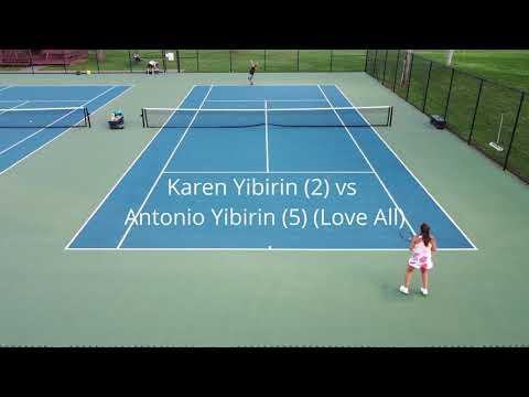 Video of Karen Yibirin Class of 2022 Tennis Recruiting Video