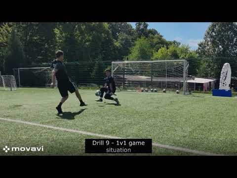 Video of Maks Zebic Goalkeeper training summer 2024 at Zagreb, Croatia