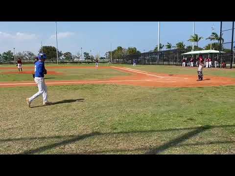 Video of Home Run against Pines Charter 3/24/21