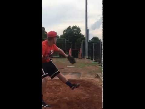 Video of ADAM DOSSENBACH PITCHING 6-5-16