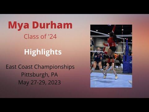 Video of Mya Durham’24 Middle #16 ECC Pittsburgh 