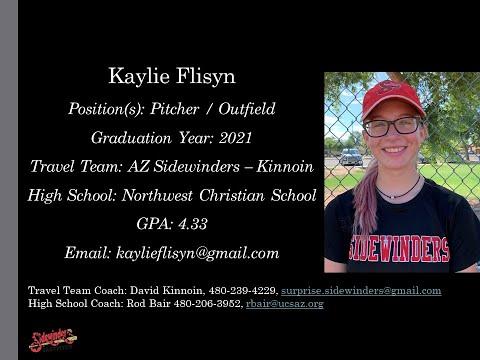 Video of Kaylie Flisyn Softball Skills Video - 2021 Pitcher Outfield Slapper