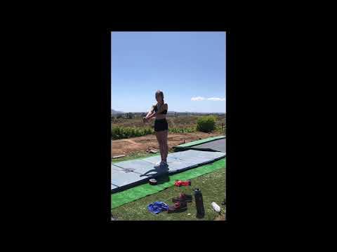 Video of Tori Baril cheer tryouts 20/21