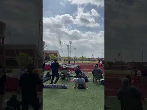 Video of New PR!! Nicholas Loibl 15’9” vault. Regional qualifier… headed to Lubbock!!!