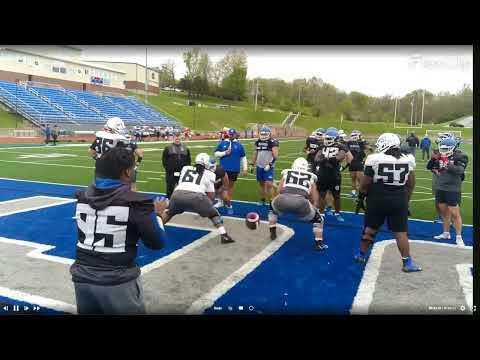 Video of Freshman Spring Ball