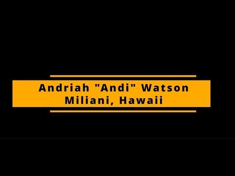 Video of 2022 Fall Highlights Andriah Watson