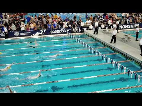 Video of 400 IM 2018 Winter Juniors Championship, Lane 4