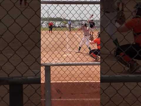 Video of Paris Yates: Slap Hitter (18U Championship Game) #4