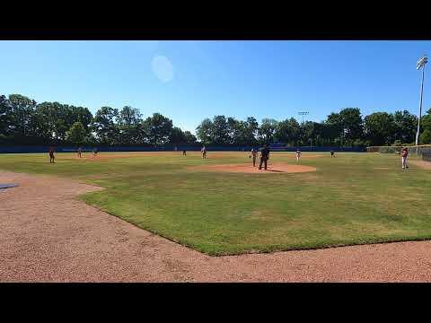 Video of Jacob King -- throw center field to plate - June 2022 - L'ville