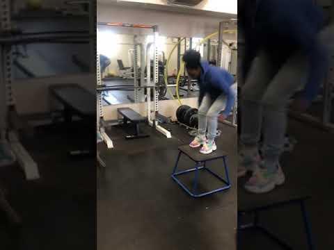 Video of Working hard to get better 