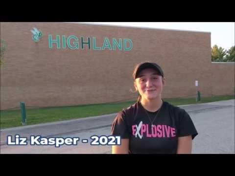 Video of Liz Kasper 2021 Softball Skills Video