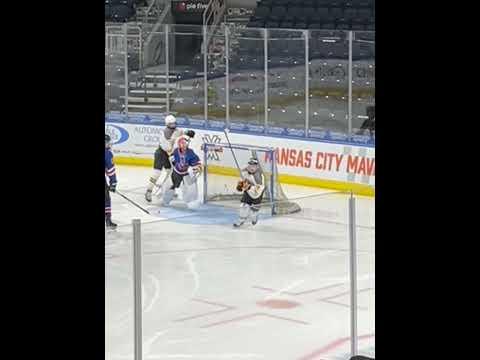 Video of 11/05/2023 - 1 - one of his 53 saves of 55 shots on goal