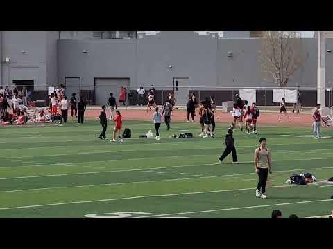 Video of Ashlyne Golston 1st place 400m 1:04.74