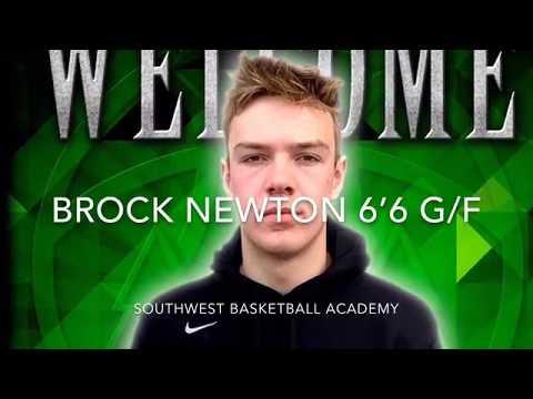 Video of Brock Newton commits to Southwest Basketball Academy